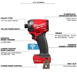 Milwaukee M18 FUEL 5-Tool Combo Kit 3697-25
