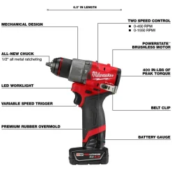 Milwaukee M12 FUEL 2-Tool Combo Kit & M12 FUEL 3