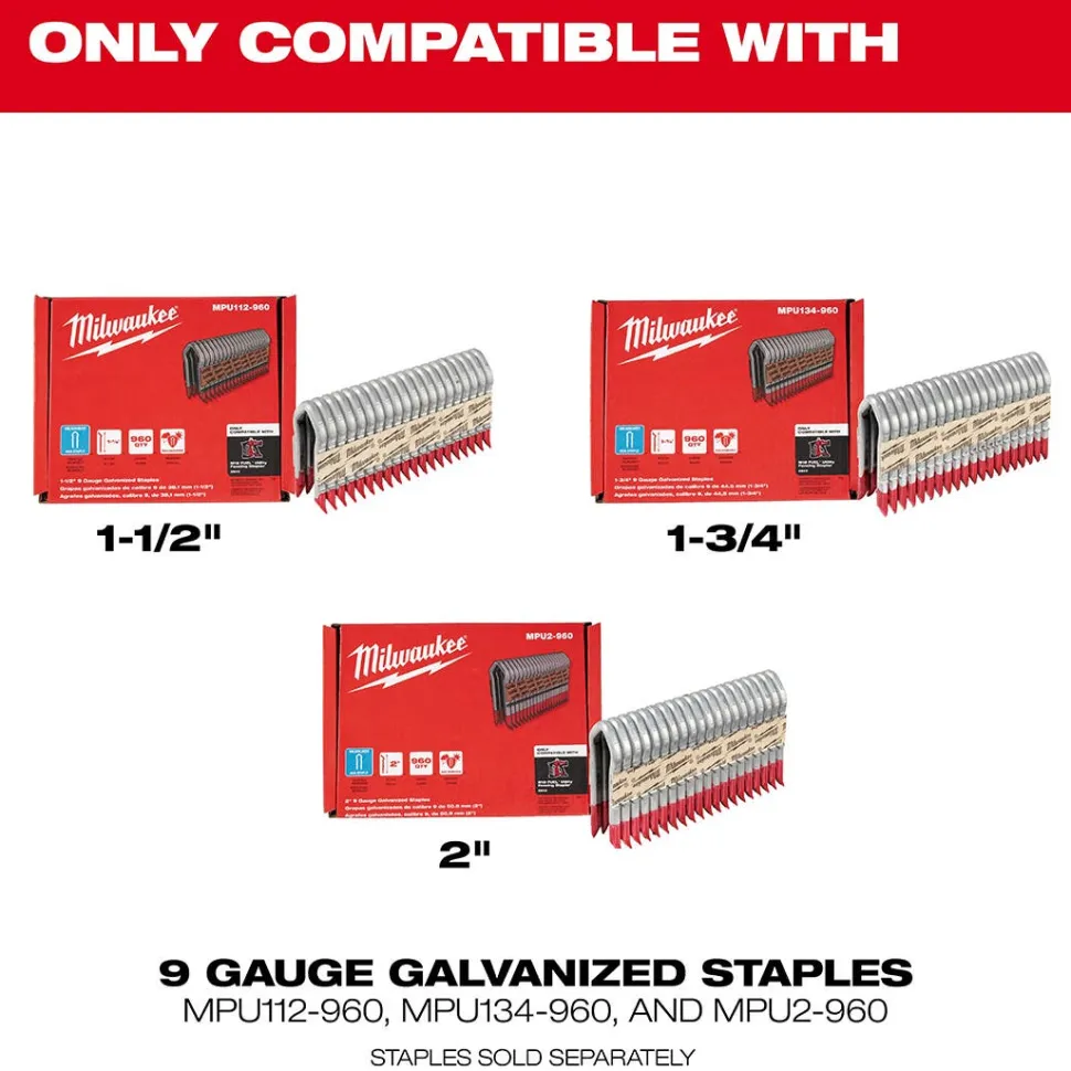 Milwaukee M18 FUEL Utility Fencing Stapler Kit 2843-22