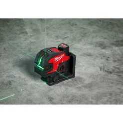 Milwaukee M12 Green Cross Line & 4-Points Laser (Tool Only) 3624-20