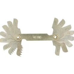 Milwaukee 0.35-3.00 mm Metric Thread Pitch Gauge 49-57-5012
