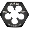 Milwaukee M14-1.50 mm 1-7/16" Hex Threading Die 49-57-5366