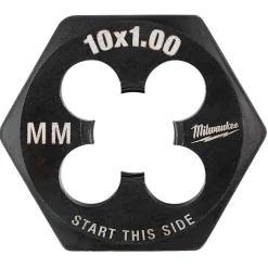 Milwaukee M9-1.25 mm 1-Inch Hex Threading Die 49-57-5347