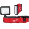 Milwaukee M12 PACKOUT Flood Light w/ USB Charging & M12 ROVER Service and Repair Flood Light w/ USB Charging 2356-20 & 2367-20