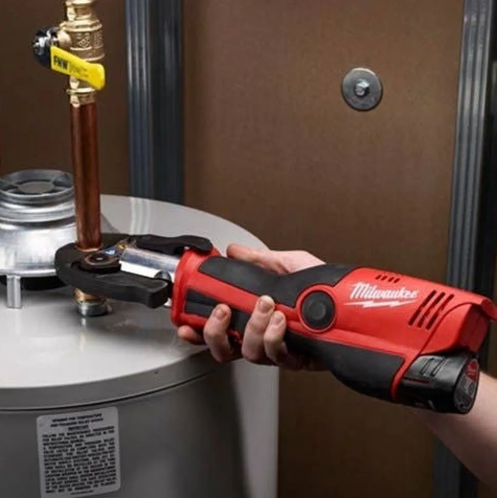 Milwaukee M12 ProPress Press Tool FORCE LOGIC 1/2" - 1" Jaws (2.0Ah) Kit 2473-22