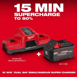 Milwaukee M18 REDLITHIUM FORGE XC6.0 Battery Pack 48-11-1861