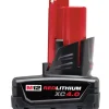 Milwaukee M12 REDLITHIUM XC 4.0 Ah Battery 48-11-2440