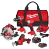 Milwaukee M18 4 Tool Combo Kit 3693-24CX
