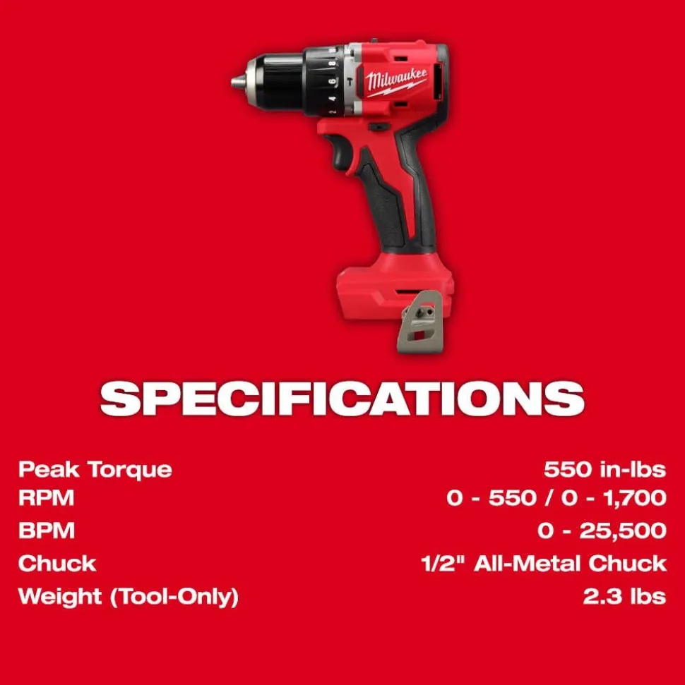 Milwaukee M18 4 Tool Combo Kit 3693-24CX