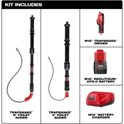 Milwaukee M12 TRAPSNAKE 2-Tool Combo Kit 3577-21