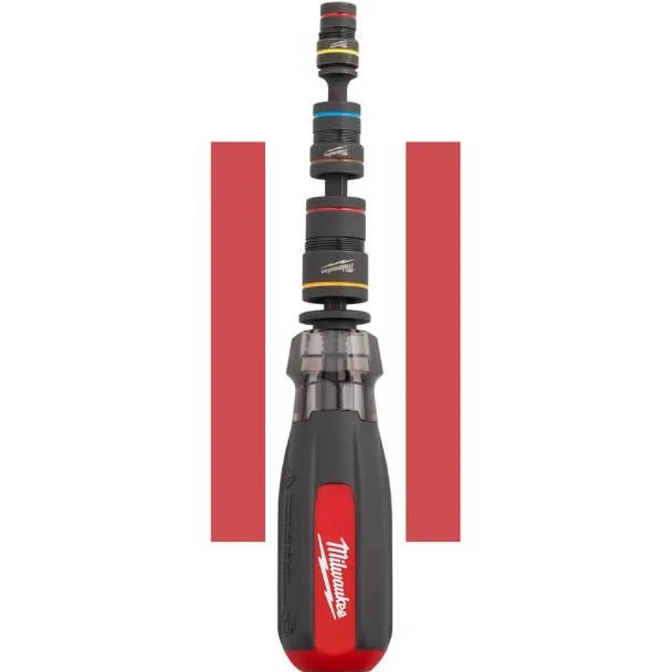 Milwaukee Multi-Nut Driver w/ SHOCKWAVE Impact Duty Magnetic Nut Drivers 48-22-2921