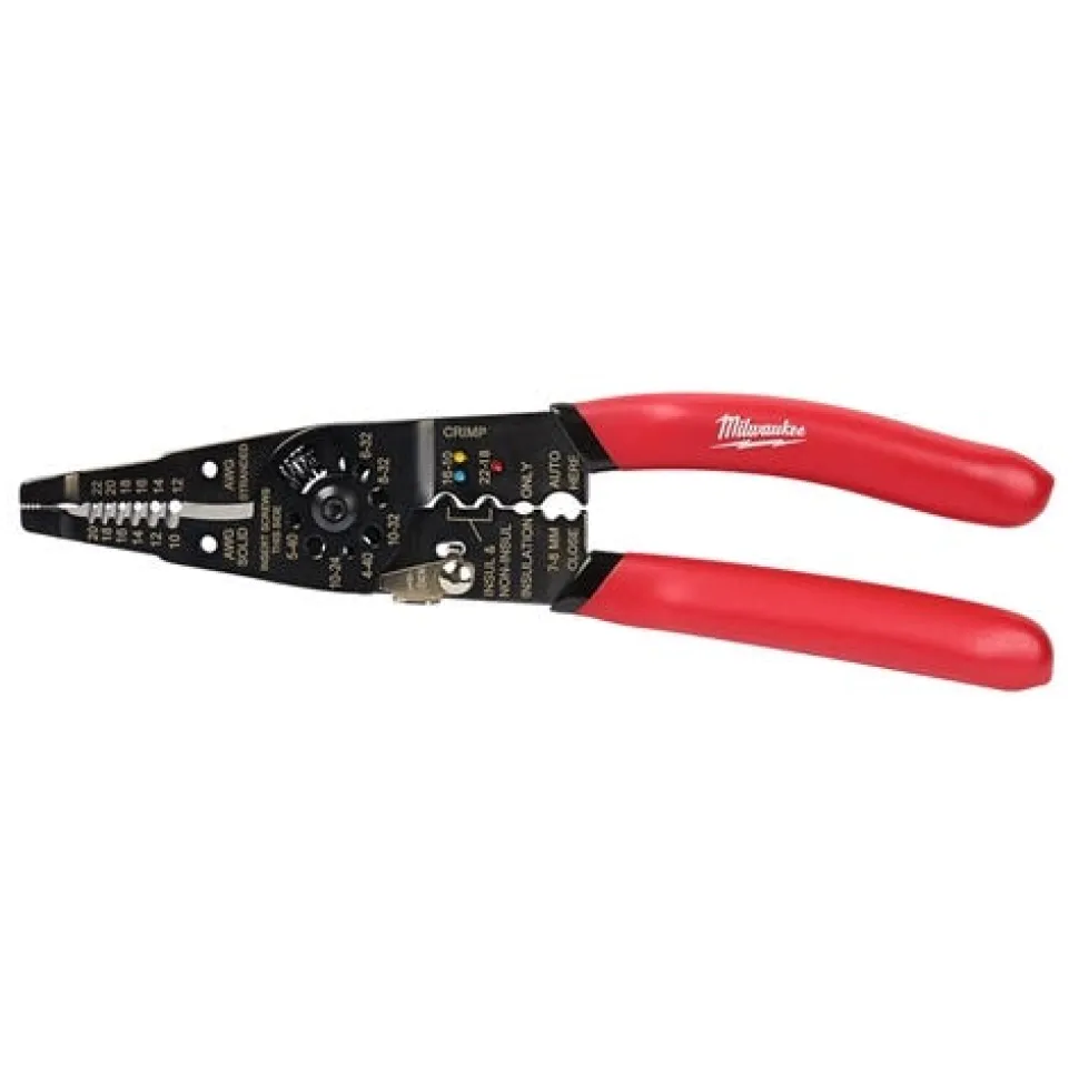 Milwaukee Multi-Purpose Wire Stripper with Crimper 48-22-6579