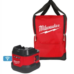 Milwaukee M18 Utility Remote Control Search Light Portable Base w/ Carry Bag 49-16-2123B