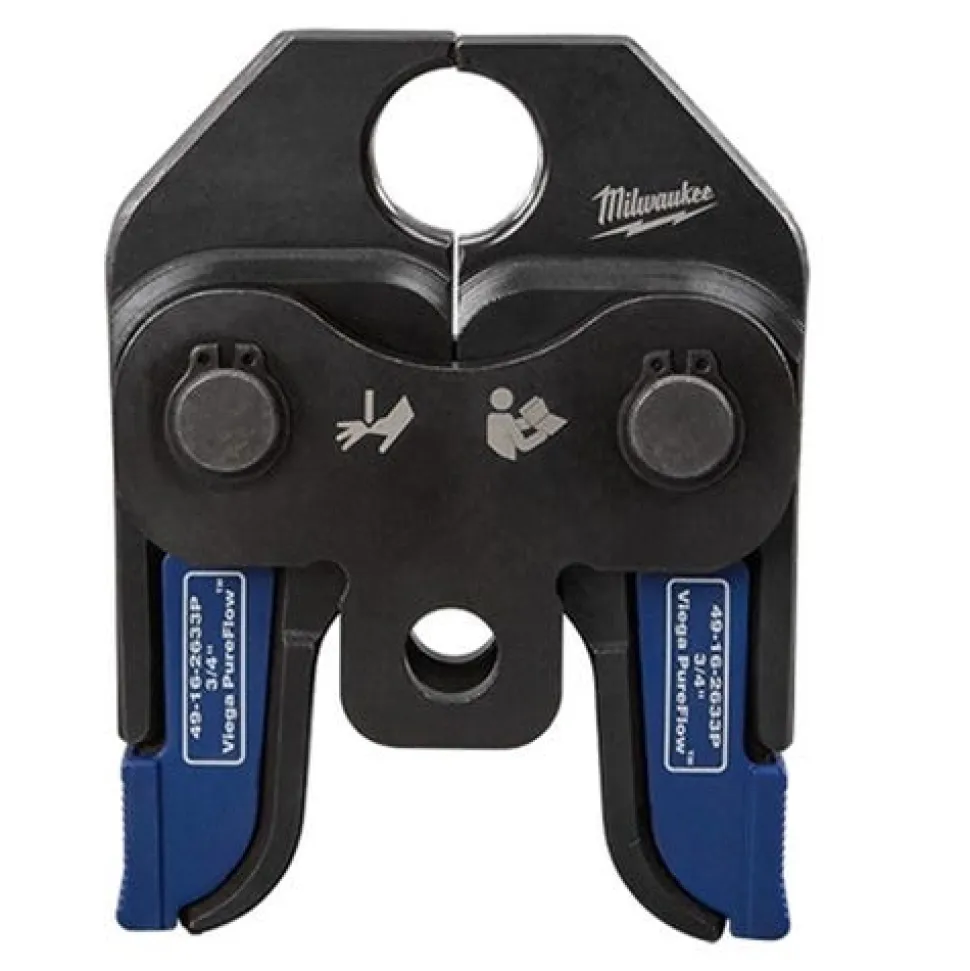 Milwaukee M18 3/4" Viega PureFlow Jaw for M18 Short Throw Press Tool 49-16-2633P
