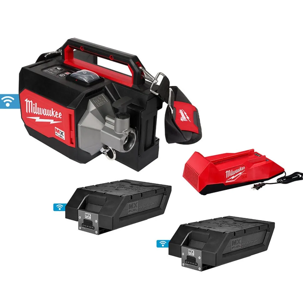 Milwaukee MX FUEL Concrete Vibrator Kit w/ ONE-KEY MXF370-2XC