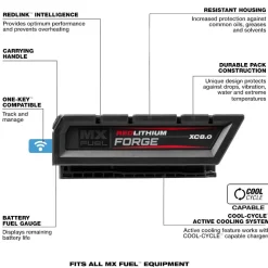 Milwaukee MX FUEL REDLITHIUM XC8.0 Battery Pack MXFXC608