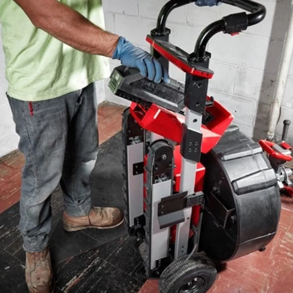 Milwaukee MX FUEL 5/8 - 3/4" Sewer Drum Machine Kit w/ POWERTREDZ Lift Assist & One-Key MXF501-1CP