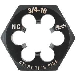 Milwaukee 3/4"-10 NC 1-7/16" Hex Threading Die 49-57-5376