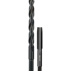 Milwaukee 1/2"-13 NC Straight Flute Plug Tap & 27/64" Drill Bit 49-57-5560