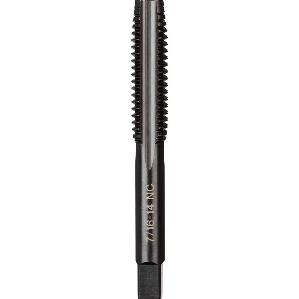 Milwaukee 7/16"-14 NC Straight Flute Plug Tap 49-57-5155