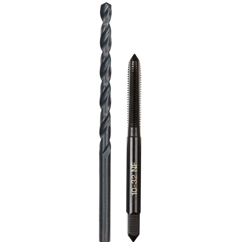 Milwaukee 10-32 NF Straight Flute Plug Tap & #21 Drill Bit 49-57-5527