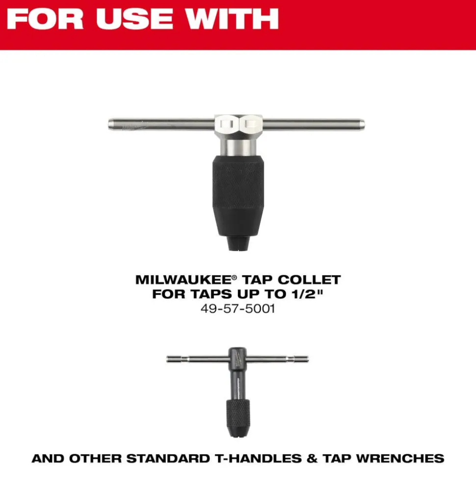 Milwaukee 5/16"-24 NF Straight Flute Plug Tap 49-57-5144