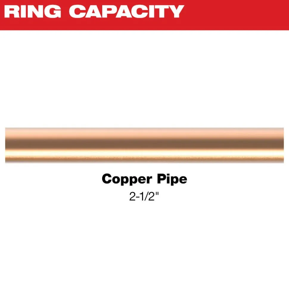 Milwaukee 2-1/2" NIBCO Press Ring for M18 FORCE LOGIC Long Throw Press Tool 49-16-2656NX