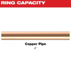Milwaukee 4" NIBCO Press Ring for M18 FORCE LOGIC Long Throw Press Tool 49-16-2658NX