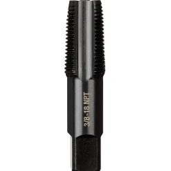 Milwaukee 3/8"-18 NPT Straight Flute Taper Tap 49-57-5292