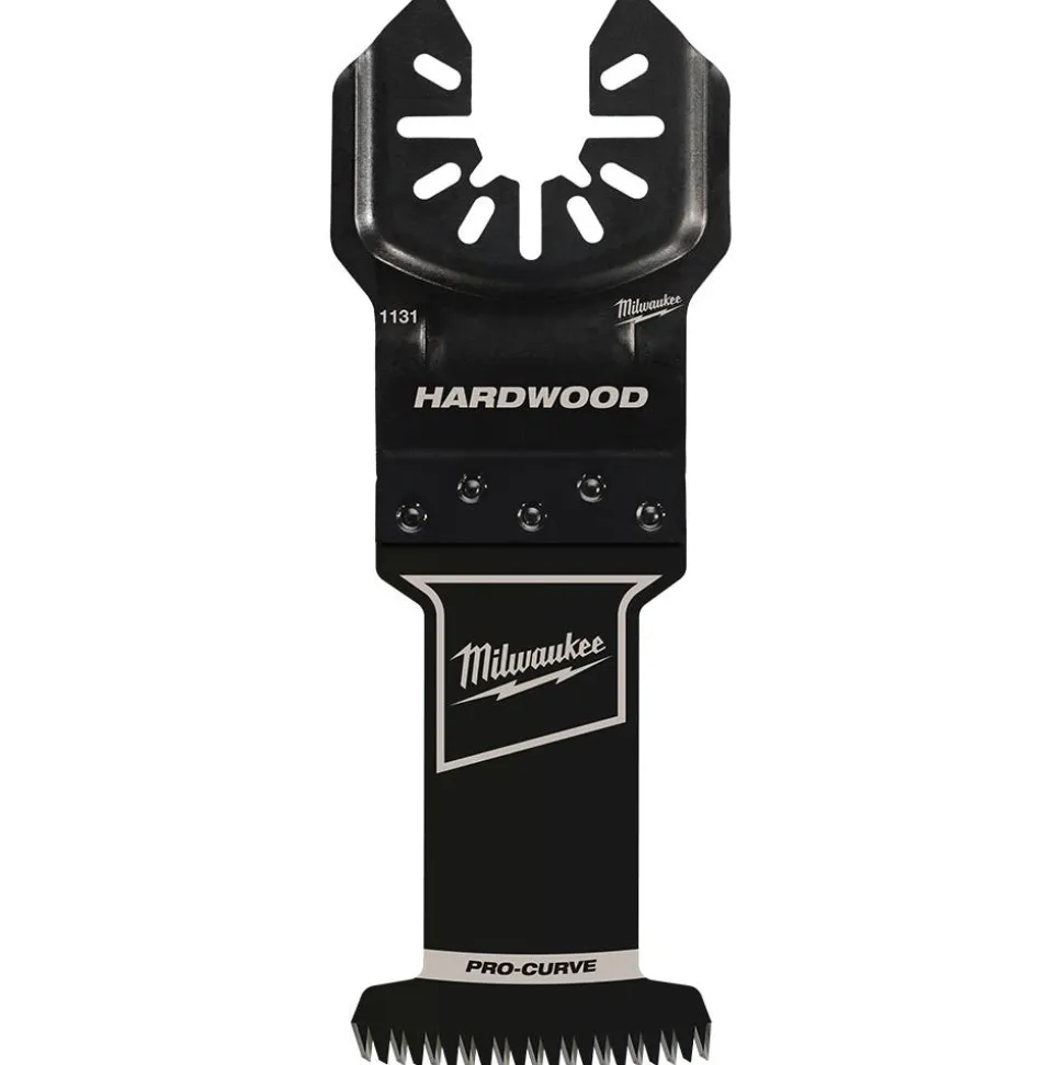 Milwaukee OPEN-LOK 1-3/8" HCS Japanese Tooth PRO-CURVE Hardwood Multi-Tool Blades 25PK 49-25-1138