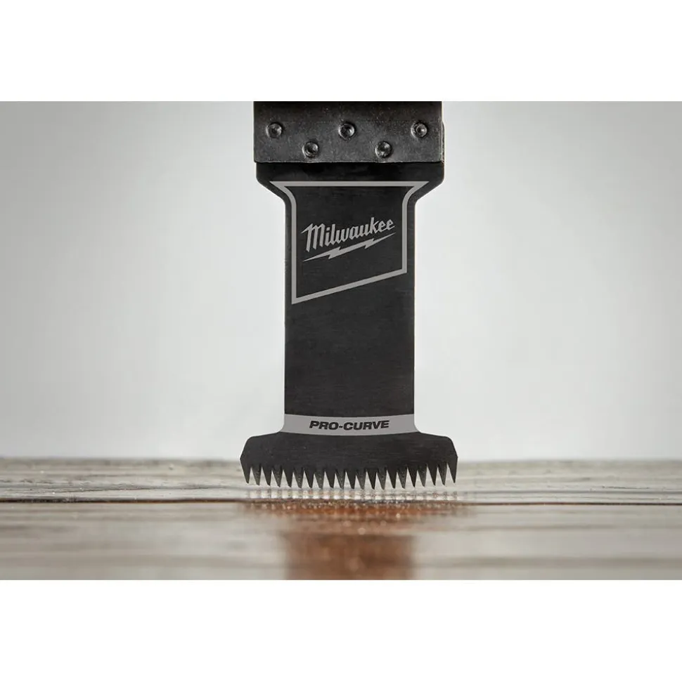 Milwaukee OPEN-LOK 1-3/8" HCS Japanese Tooth PRO-CURVE Hardwood Multi-Tool Blades 25PK 49-25-1138