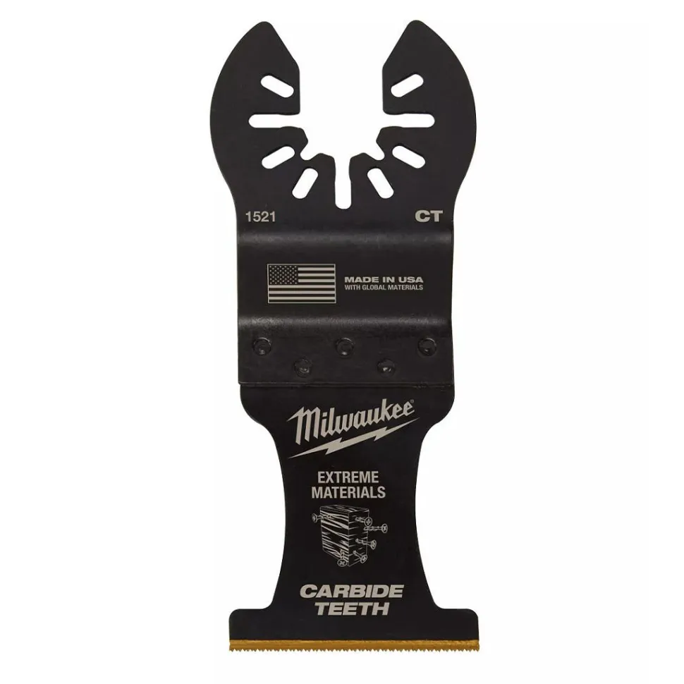 Milwaukee OPEN-LOK 1-3/8" Titanium Enhanced Carbide Teeth Multi-Material Blade 49-25-1521
