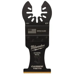Milwaukee OPEN-LOK 1-3/8" Titanium Enhanced Carbide Teeth Metal Blade 1pk 49-25-1501