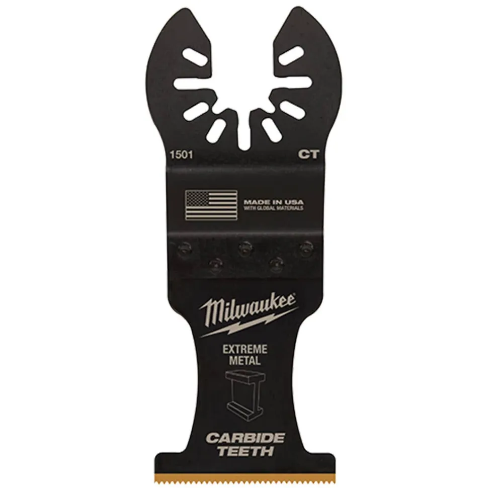 Milwaukee OPEN-LOK 1-3/8" Titanium Enhanced Carbide Teeth Metal Blade 1pk 49-25-1501