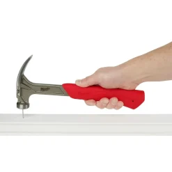 Milwaukee 12oz Smooth Face Hybrid Claw Finish Hammer 48-22-9019