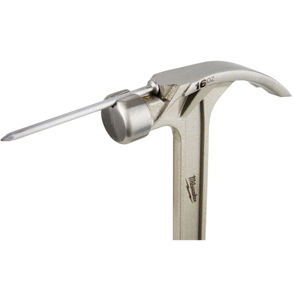 Milwaukee 16oz Smooth Face Hybrid Claw Hammer 48-22-9018