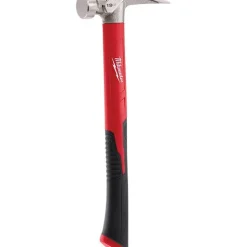 Milwaukee 19oz Smooth Face Poly/Fiberglass Handle Hammer 48-22-9316