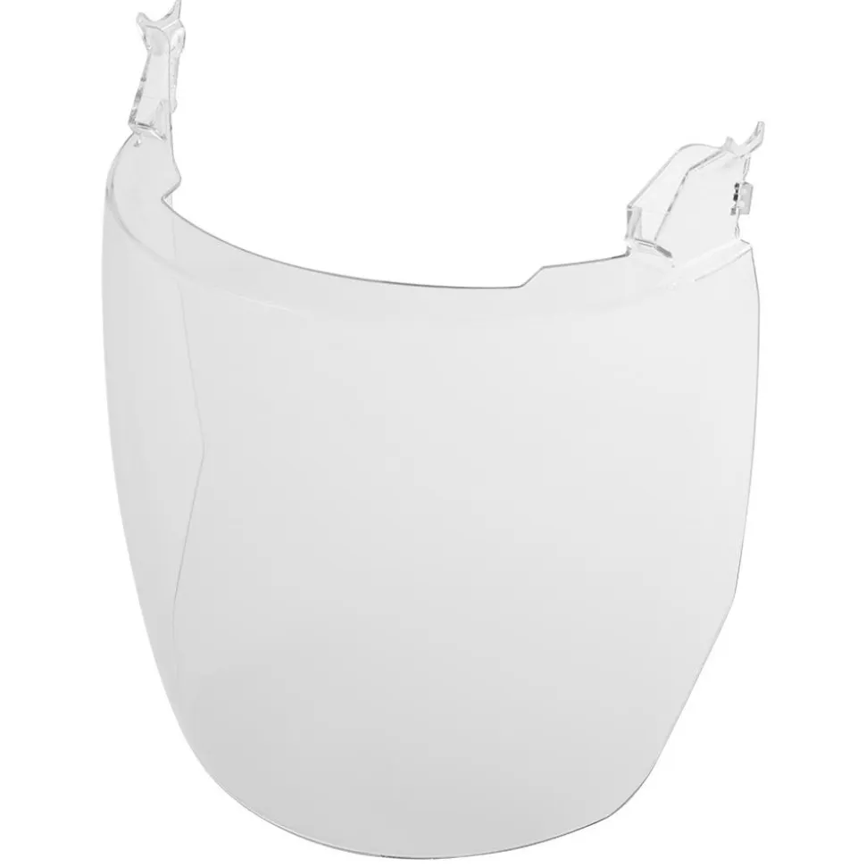 Milwaukee 10 Pack Clear Face Shield Replacement Lenses (No-brim Helmet Only Mount) 48-73-1445