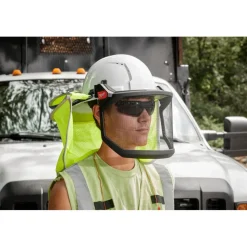 Milwaukee 10 Pack Mesh Shield Replacement (No-brim Helmet Only Mount) 48-73-1435