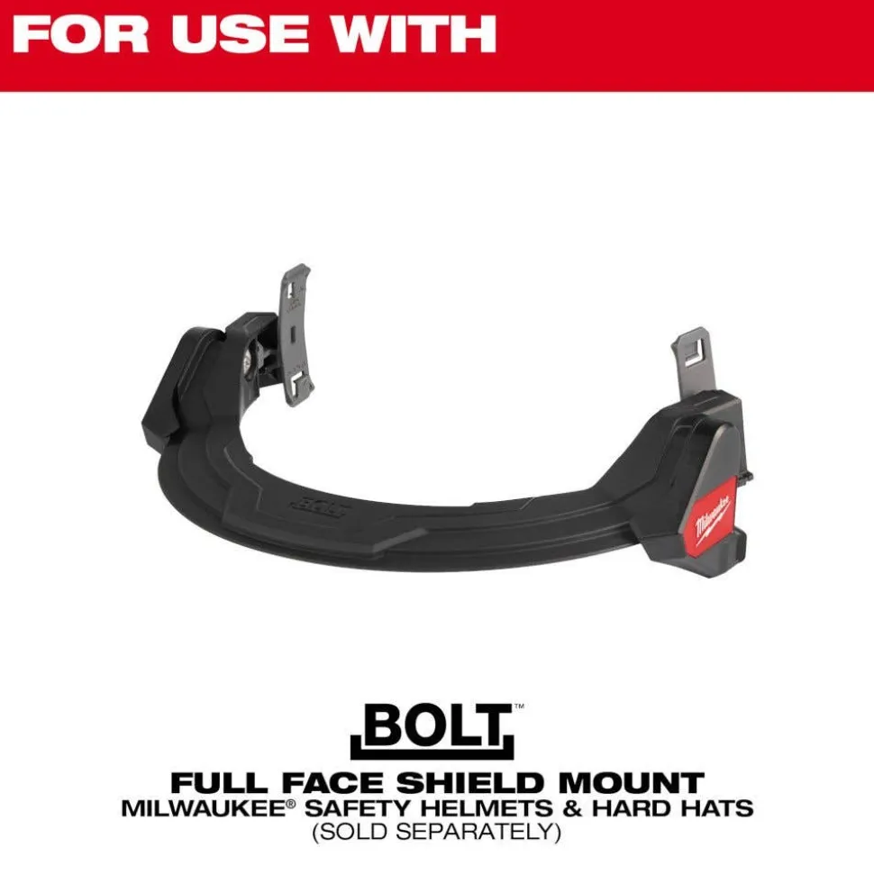 Milwaukee 10 Pack Mirrored Face Shield Replacement Lenses (Helmet & Hard Hat Frame) 48-73-1437