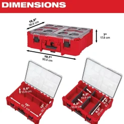 Milwaukee Packout Deep Organizer 48-22-8432