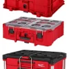 Milwaukee PACKOUT 4 Drawer Tool Box & PACKOUT Crate & PACKOUT Deep Organizer