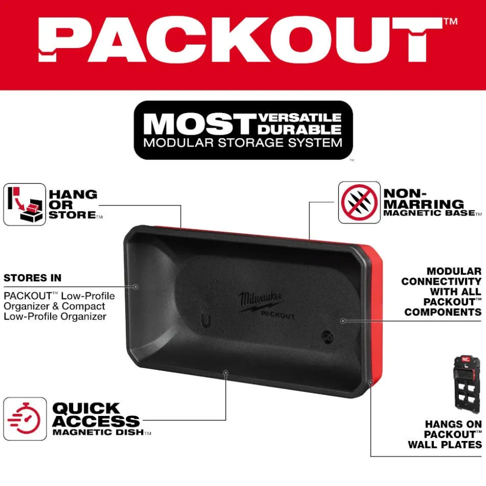Milwaukee PACKOUT Large Magnetic Bin 48-22-8071