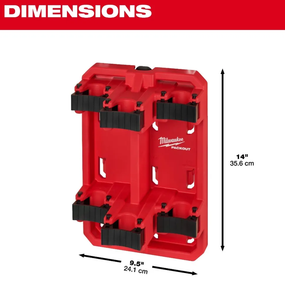 Milwaukee PACKOUT Long Handle Tool Rack 48-22-8349