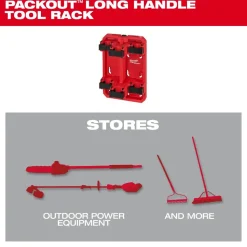 Milwaukee PACKOUT Long Handle Tool Rack 48-22-8349