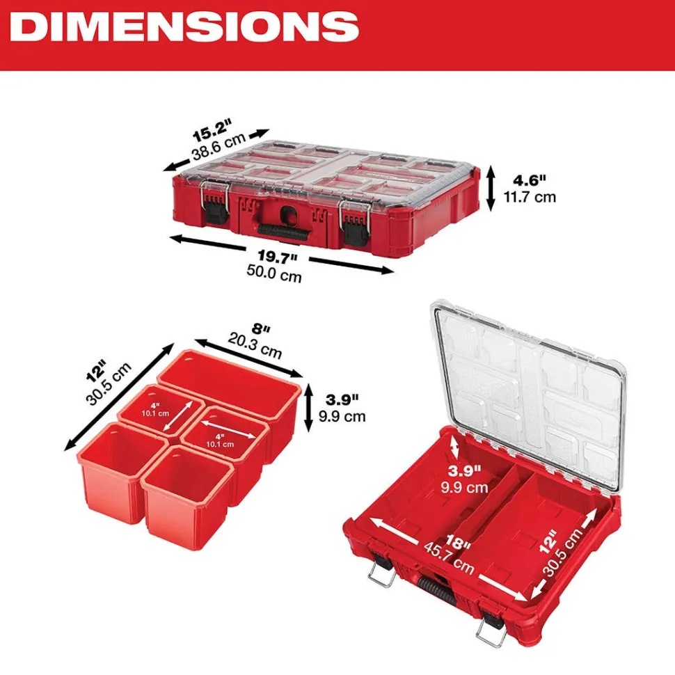Milwaukee PACKOUT Organizer 48-22-8430