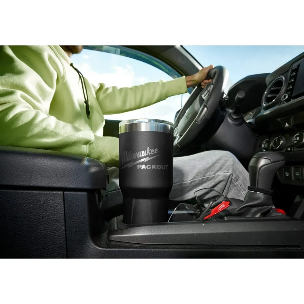 Milwaukee PACKOUT 30oz Tumbler - Black 48-22-8393B