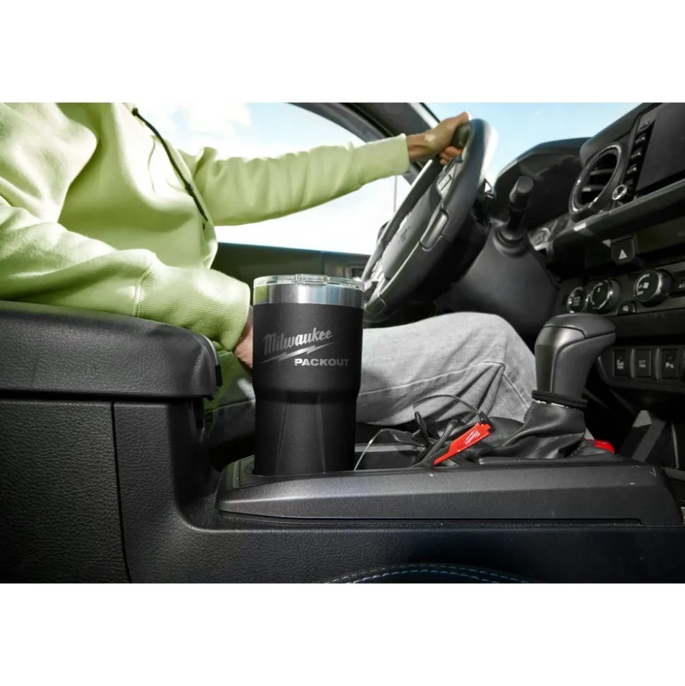 Milwaukee PACKOUT 20oz Tumbler - Black 48-22-8392B