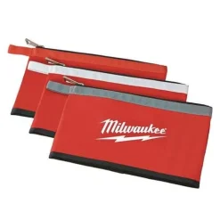 Milwaukee PACKOUT 48 Pocket Backpack & 3pc. Zipper Pouch Bundle