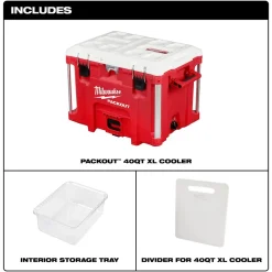 Milwaukee Packout 40QT XL Cooler 48-22-8462